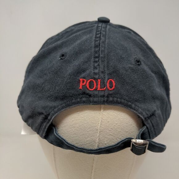 Polo Ralph Lauren Men's Slideback Hat Black Size OS Embroidered Pony Logo - Picture 7 of 10